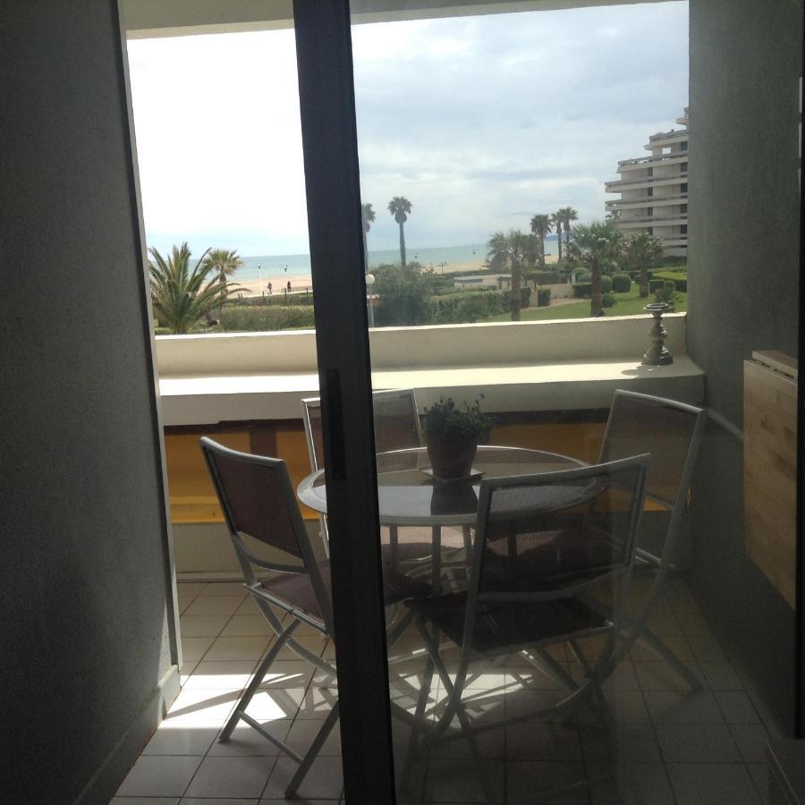 T2 Vue Mer, Plage A 50M, Avec Garage Prive. Apartment Canet-en-Roussillon Bagian luar foto